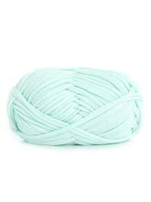 Premium Polyester Crochet & Knitting Yarn - 1pc, 100G Each, 30m Length - Ideal For DIY Projects, T-Shirts, Slippers & Baskets,Fabric Strip Handmade Weaving Diy Bag, Toy, Shoe, Carpet, Organizing Basket Thread