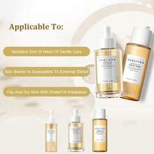 3件套舒缓积雪草护肤套装，包含卸妆油、爽肤水和精华液，清洁毛孔，改善肤色，缩小毛孔，适合敏感肌肤，每日清洁保湿。