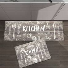 1 tấm thảm sàn nhà bếp, thảm thoát nước Polyester, thích hợp cho nhà bếp, phòng khách, lối vào, ban công, trang trí nhà cửa, chống bẩn, quán cà phê, quán bar, ngày lễ, tiệc tùng, phòng ngủ, trang trí phòng tắm - Nhiều màu - Xem 3