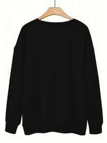 Women Sweatshirts - Black - View 2
