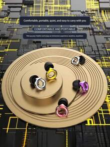 8pcs High Quality Reusable Ear Plugs, Sizes XS/S/M/L - Made Of ABS Material, Ideal For Concerts, Festivals, Live Events, Musicians And DJs, Essential For Live Events | Modern Design | Durable Ear Plugs, Ear Protection