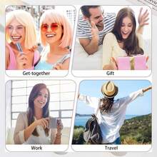 1pc 8ml Refillable Perfume Bottle, Portable Mini Spray Bottle For Travel And Outing, Living Room Home Bedroom Bathroom House Decor, Travel Stuff, Wedding, Party, Birthday, Gifts For Men Mom Dad Friends - Multicolor - View 5