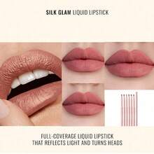 6-Piece Retractable Lip Liner Set Waterproof & Long-Lasting Creamy Matte Velvet Effect For Sculpting & Sculpting Lips (#01) - 多色02 - 查看 7