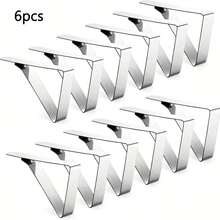 Clip ajustable para mantel de acero inoxidable de 4.5 cm, clip antideslizante para mantel de picnic