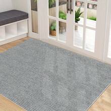 低矮型室内入口地垫，防滑橡胶底，可水洗吸水室内门垫，玄关地毯，前门垫，迎宾垫，室内/室外入口门垫，露台/门廊地垫，防滑入口垫，室内/室外通用门垫 - 彩色 - 查看 29