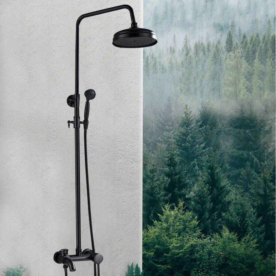 YUNRUX Bathtub & Shower Trim Systems - Black - View 1
