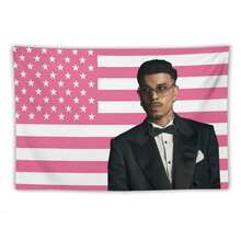 Rauw Alejandrowall Tapestry Poster For College Dorm Cave Bedroom Living Room Office Party Decoration Gift - As Shown In the Figure - View 1