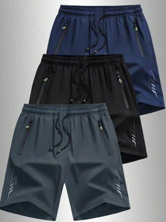 Men's High-Performance Workout Shorts - Flexible & Light For Training Sports