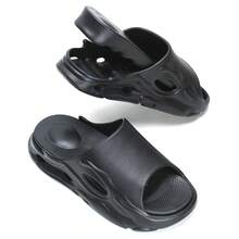 Men's Comfortable Anatomical EVA Fly Feet Mion Flip Flop Sandal - Black - View 7