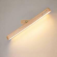 1pc USB Rechargeable Makeup Mirror Light, Eye-Caring Desk Lamp, Bedroom Lights,Aquarium Lights,Stick On Wall Lights,Wardrobe Lights,Lamp Bedroom,Reading Light, Adjustable Color & Brightness, Angle Adjustable, Wireless Makeup Light For Bathroom Mirror,Colourful Cabinet Lighting LED Lamp, Rechargeable Battery Night Light, With Lighting Memory And Magnetic Base For Easy Installation Without Adhesives, For Stairs, Kitchen And Bathroom.