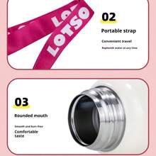 Disney 3D Character Insulated Cup For Children, Elementary School Straw Cup, Direct Drinking Character Double Drinking Insulated Cup, Kindergarten Water Cup, Elementary School Straw Cup, 530ML - Multicolor-530ml - View 10