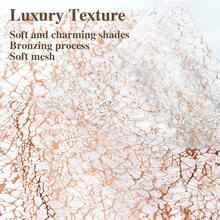 1pc 11x108 Inches Rose Gold, Thin Mesh Gold Foil Table Runner For Birthday Wedding Banquet Party Table Decoration Supplies Tablecloth Table Runner, Placemat Plate Decoration, Holiday Table Centerpiece, Christmas, New Year, DIY