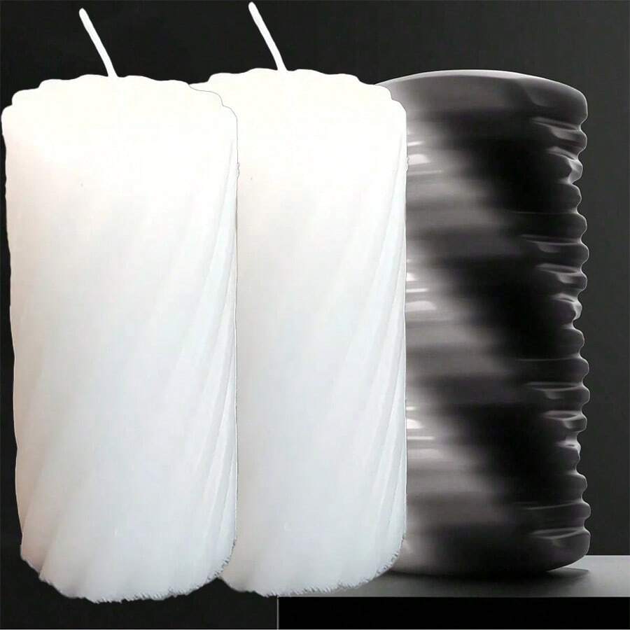 1 件最优惠蜡烛制作用品 - 可重复使用的蜡烛模具、手工 DIY、创意礼品 - 彩色 - 查看 1