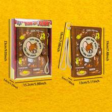 TOM AND JERRY. 1 件汤姆和杰瑞粘性毡笔记本，汤姆猫、杰瑞鼠、斯派克狗可爱毡笔记本，活页笔记本经典动画人物封面笔记本，优雅的工艺品新奇小册子生日礼物、节日礼物、派对礼物、圣诞礼物，适合送给粉丝、家人、朋友、办公室成年人、学生返校[官方授权]