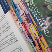 Bible Tabs Pastel Bloom - Soul Nourishing Book Summaries - 66 Peel-And-Stick Laminated Bible Tabs Large Print,Books Of The Bible Tabs For Women Study Bible, Bible Book Tabs,School Supplies,Back To School