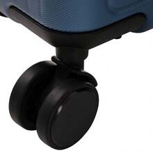 MERAX Luggage Set 3 Piece, Lightweight Durable ABS Suitcases With Spinner Wheels And TSA Lock, Carry-On & Checked Travel Luggage (20"/24"/28") - Xanh đậm - Xem 9