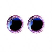 16pcs 14mm 3d Sparkling Safety Eyeballs, Diy Eyes For Crochet, With Bowl Washers, Moon Crochet Amigurumi Eyeballs, For Crochet Animal Craft Eyeballs, Plush Crochet Eyeballs For Craft Halloween Decorations - Multicolor - View 28