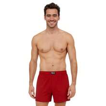 POLO STAR Kit 3  Canção Underwear Premium Viscose Bamboo Fiber Sleepwear Cotton Touch Ice Silk Pajamas - 紅色 - 查看 3