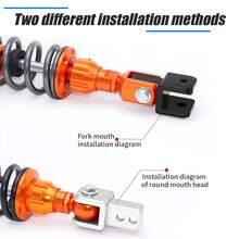 1pc Motorcycle Shock Absorber Heightening Adapter Increase 3-5cm Universal For ATV Dirt Bike Scooter Motorcycle Modified Accessories - one-size - View 5