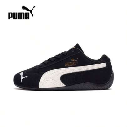 Puma 1 para butów unisex PUMA Motorsport Inspired w kolorze czarnym, klasyczne, amortyzowane trampki w stylu retro 398846-01