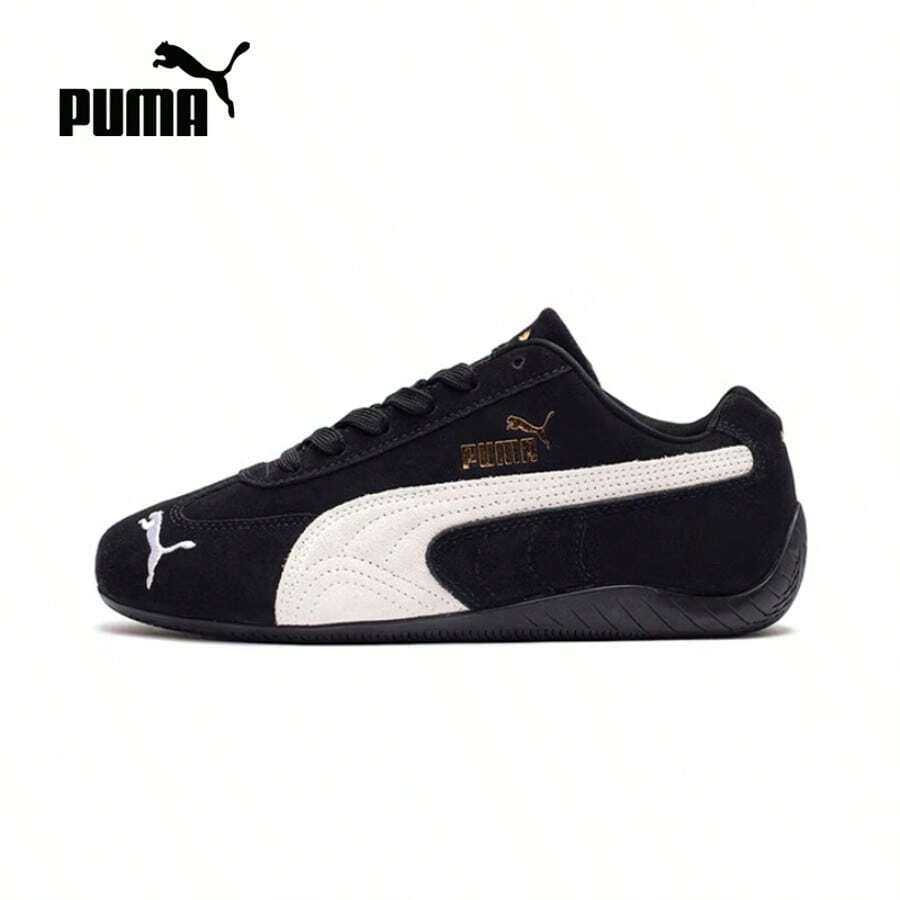 1 para butów unisex PUMA Motorsport Inspired w kolorze czarnym, klasyczne, amortyzowane trampki w stylu retro 398846-01