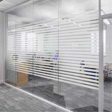 1 Roll Colorful 3D PVC Window Glass Sticker, Privacy, Heat Insulation, Safety Window Film, Suitable For Office, Warehouse, Living Room, Bedroom, Kitchen, Bathroom, Sliding Glass Doors