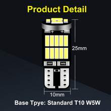 S&D 2/4/6/10 PCS T10 194 W5W LED Canbus 3W 6000K Car Interior Light T10 Signal Light 26 SMD 4014 Chip White Instrument Light