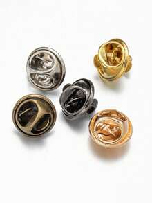 20/100 Stücke Metall Schmetterling Schnallen, Nadel Brosche Schnalle, Dorn Anstecknadel Schnalle Anstecknadel Rückseite für DIY selbstgemachte Broschen, Abzeichen Material, Kleidungszubehör, DIY Schmuckherstellung Zubehör für Broschen, Anstecknadeln & Kostümzubehör