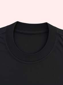 Kit 2 Oversized Premium Cotton T-Shirts Street Style Father's Day Gift - Svarta och blå jeans - Visa 10