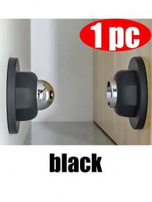 3 件装磁性门挡，适用于墙壁和地板安装的门挡，用于门底部的门挡，门挡保持门打开，无需钻孔门挡，带 3D 胶带 - 彩色 - 查看 14