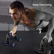 Pushup Bars Stands Handles Set For Men And Women Workout Cushioned Foam Grip Push Up Bars - Red - View 2