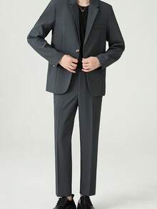 Men Suits - Gris bleu - Voir 1