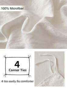 2/3 pièces Set de couette en polyester avec broderie papillon blanc, double volant, parure de lit vintage mignonne pour toutes les saisons, couette respirante et douce (1 couette + 1/2 taie d'oreiller, rembourrage non inclus)