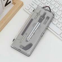 1 قطعة، طقم 6 قطع بوصلة ملونة، بوصلة من سبيكة الألومنيوم الملونة للطلاب للرسم والتصميم والتخطيط، طقم 3 قطع