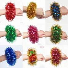 Team Sports & Dance Wrist Flower Performance Props Wristband, Cheerleading Pom Poms