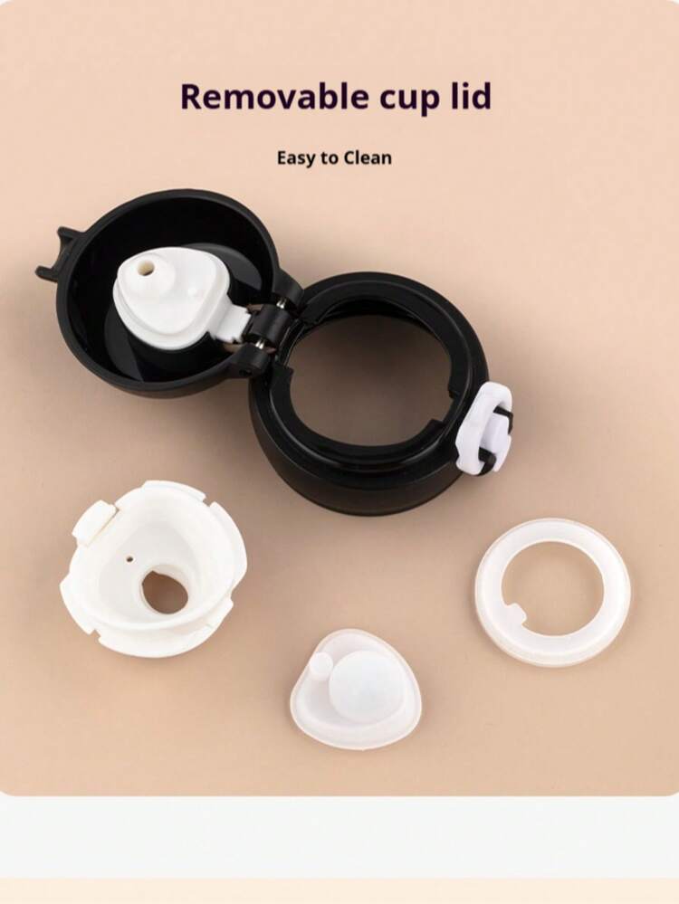 Disney 保溫隨行杯 極簡大容量水杯 學生適用 傾倒式設計 直飲 600ml - 彩色 - 查看 5