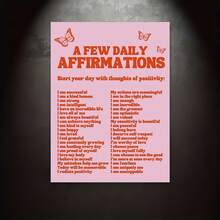 1 pieza Póster de lienzo, Arte vintage, Póster con cita motivacional de aliento, Regalo ideal para dormitorio, sala de estar, cocina, dormitorio, pasillo, arte de pared, decoración de pared, decoración de otoño, decoración de habitación, sin marco