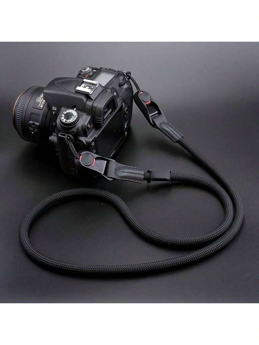Professional Camera Strap With Quick Release - Heavy-Duty Polyamide Strap, Compatible With Nikon DSLR/Mirrorless, Canon, Fujifilm, DSLR Cameras - Secure Fastening System For Studio, Travel, Vlogging - Compatible With Nikon,DSLR Cameras, Camera Straps For Photographers, Travel Photography, Adjustable Length, Reliable Material, Photography Enthusiasts