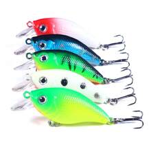 5pcs/Box 6cm 6.7g Mini Crankbait Lure Set With Box, Wobbling Lure, Carp Fishing Accessories, Artificial Bait - Multicolor - View 3