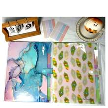 Stylish Funky File Organizer With 5 Pockets And 16 Labels, Natural Marble Expanding File Folder, Make Your Study, Life And Work Be Different - 8 Patterns Optional Back To School,Back To School,School Supplies