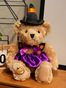 1 szt. Romantyczna pluszowa lalka w kształcie róży z motywem walentynek, lalka do dekoracji domu na święta, prezent na urodziny matki z różą, prezent na ukończenie studiów doktoranckich, pluszowy miś na Halloween