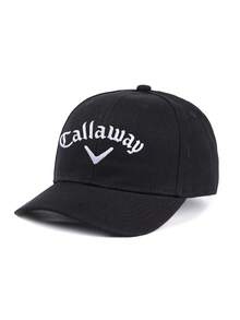 1pc Men's Embroidered Logo Baseball Cap, Casual Streetwear Hat For Traveling, Spring & Fall - Multicolor - View 2