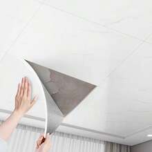 10/20 Tấm ốp tường bằng đá cẩm thạch bóc ra và dán, gạch ốp tường giả đá cẩm thạch, lý tưởng cho: Nhà bếp, Phòng tắm, Phòng khách, Phòng ngủ, Lò sưởi, Gạch ốp tường phòng tắm - Nhiều màu - Xem 5