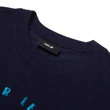 MLB Unisex Sommer Kursiv Oversized Passform T-Shirts, bequeme lässige leichte Sportbekleidung Oberteile, Kurzarm T-Shirt