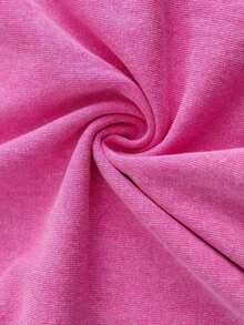 230g Washed, Printed T-Shirt, Jesus Is God, High Quality Batik Cotton Retro Fashion Brand T-Shirt, Men's T-Shirt, Summer T-Shirt, Holiday Gift, Perfect Gift. - Màu Hồng Tươi - Xem 3