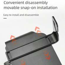 Car Seat Back Multi-Functional Storage Rack Simple Air Tissue Water Cup Mobile Phone Rack Storage Box With Long And Short Bracket Quick Disassembly Hook Suitable For A Variety Of