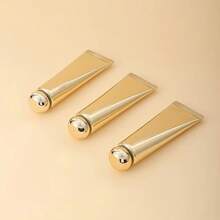 50ml Refillable Empty Aluminum-Plastic Tubes Silver Cosmetic Containers For Package Cleanser Hand Cream Cosmetic Lotion