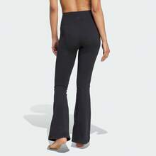 Adidas 女士 ALL ME FLARE L 紧身喇叭裤，户外打底裤 JW7588 - 黑色 - 查看 3