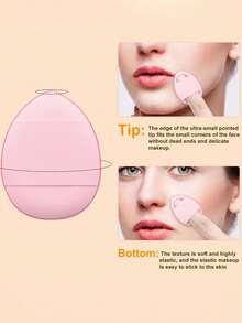 50件套化妆刷套装，化妆刷和海绵套装，美妆工具套装，混合化妆美妆工具，包括：25支化妆刷、1个化妆包、5个美妆蛋、5个粉扑、5个迷你美妆蛋、5个迷你指套粉扑、1个发带、2个腕带、1个清洁工具、化妆刷套装、化妆刷套装、化妆刷套装、完整化妆套装、化妆刷套装、化妆刷套装、化妆礼品套装、套装、赠品、专业化妆刷、完整化妆套装 - 粉色 - 查看 10