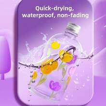 Sanrio Sanrio Kuromi Acrylic Marker,24-Color Acrylic Marker Soft Tip Signature Graffiti Watercolor Pen, Stackable Fine Tip - Suitable For Scrapbooking, Black Paper, Stone Painting, Ceramics, Glass, Wood, Fabric, Canvas, Mugs, Christmas Crafts, And Art Supplies - Professional Art Use, Christmas Crafts DIY Projects - Perfect For Back To School And Seasonal Creative,Perfect For Artists And Students,School Supplies